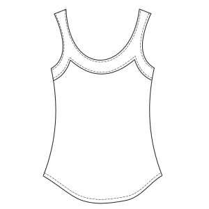 Fashion sewing patterns for LADIES T-Shirts Silk T-Shirt 771